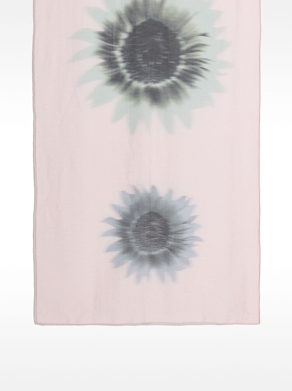 Floral print scarf