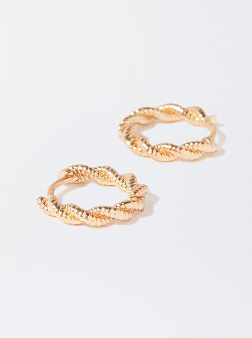 Gold Hoop Earrings 