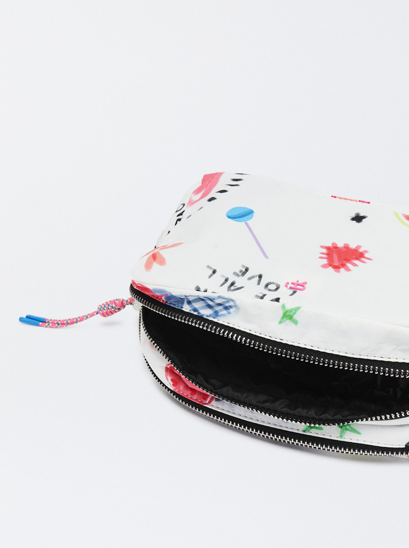 Nylon Multi-Purpose Bag, Multicolor, hi-res