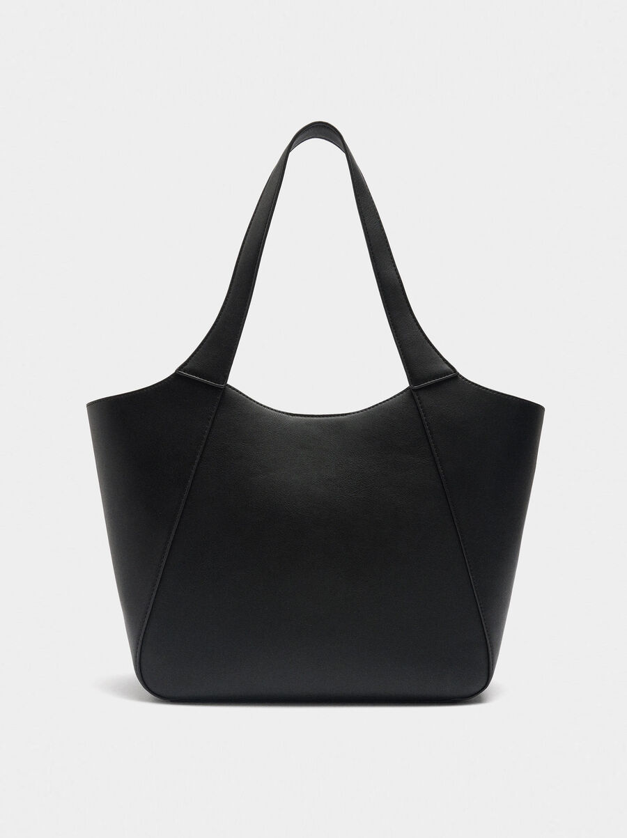 Bolso shopper con bolsa extraíble