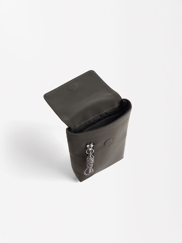 Soft texture phone pocket