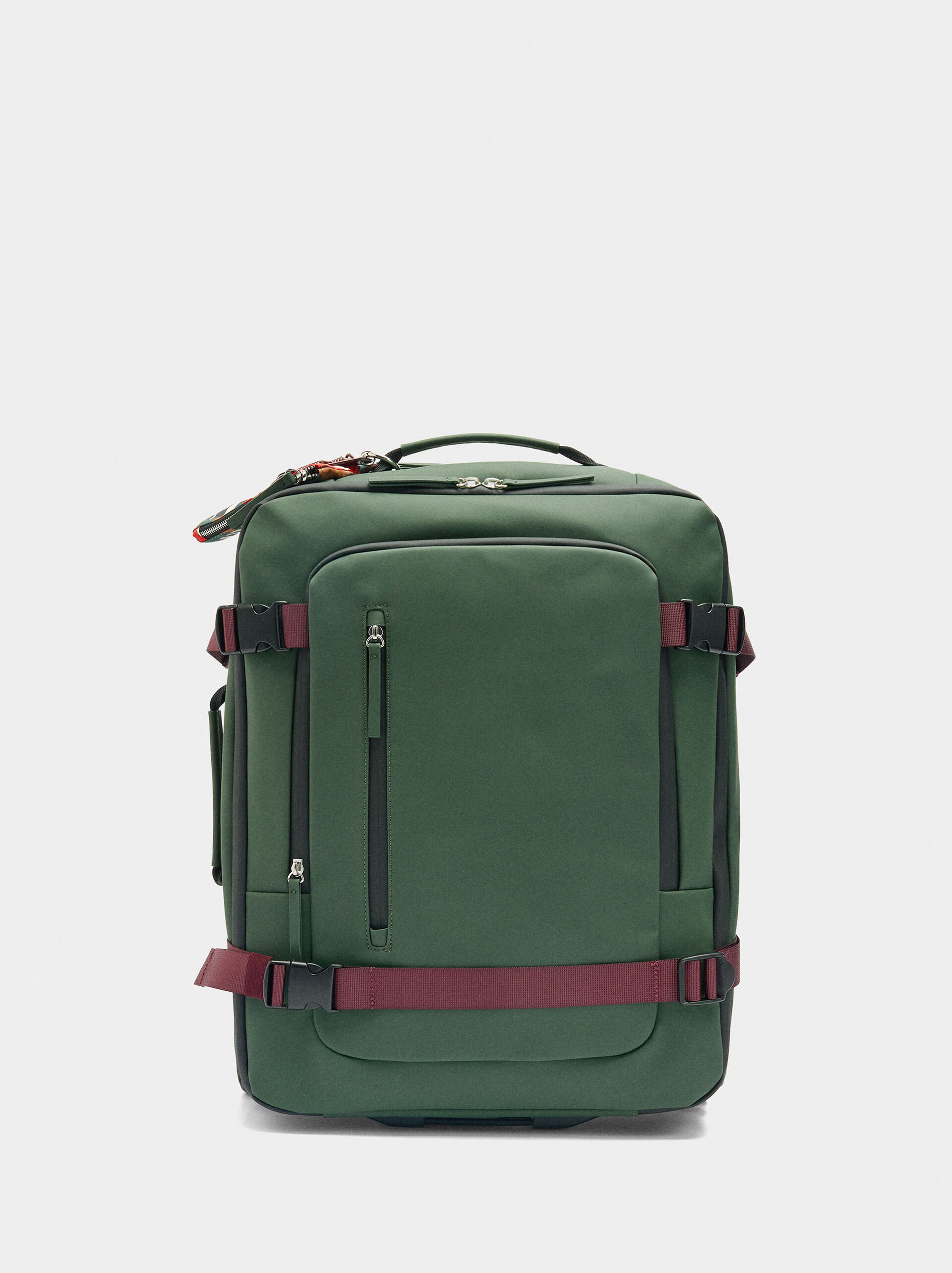 Travel suitcase with soft texture image number 0.0