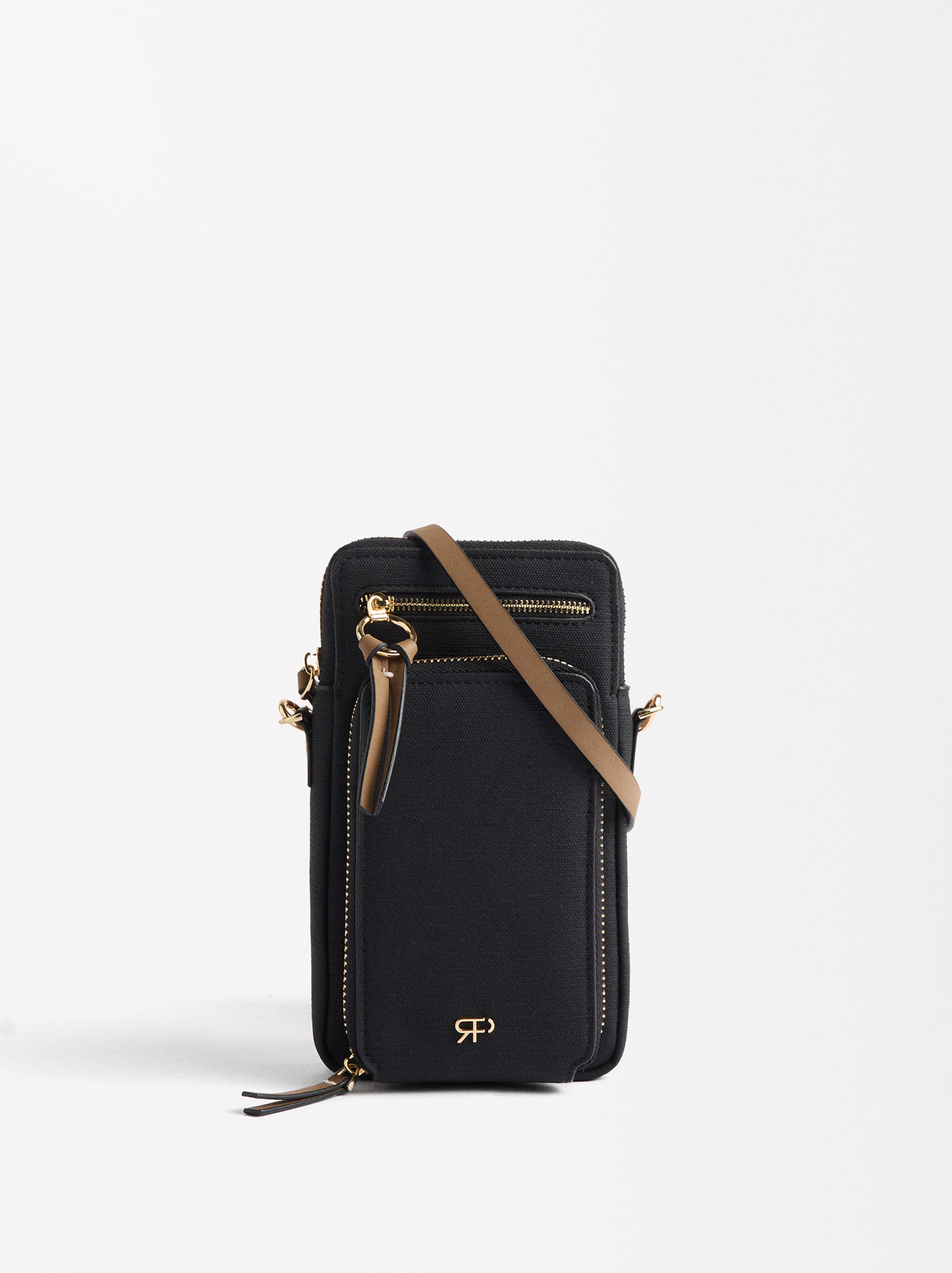 Textured Mobile Phone Case Black Parfois
