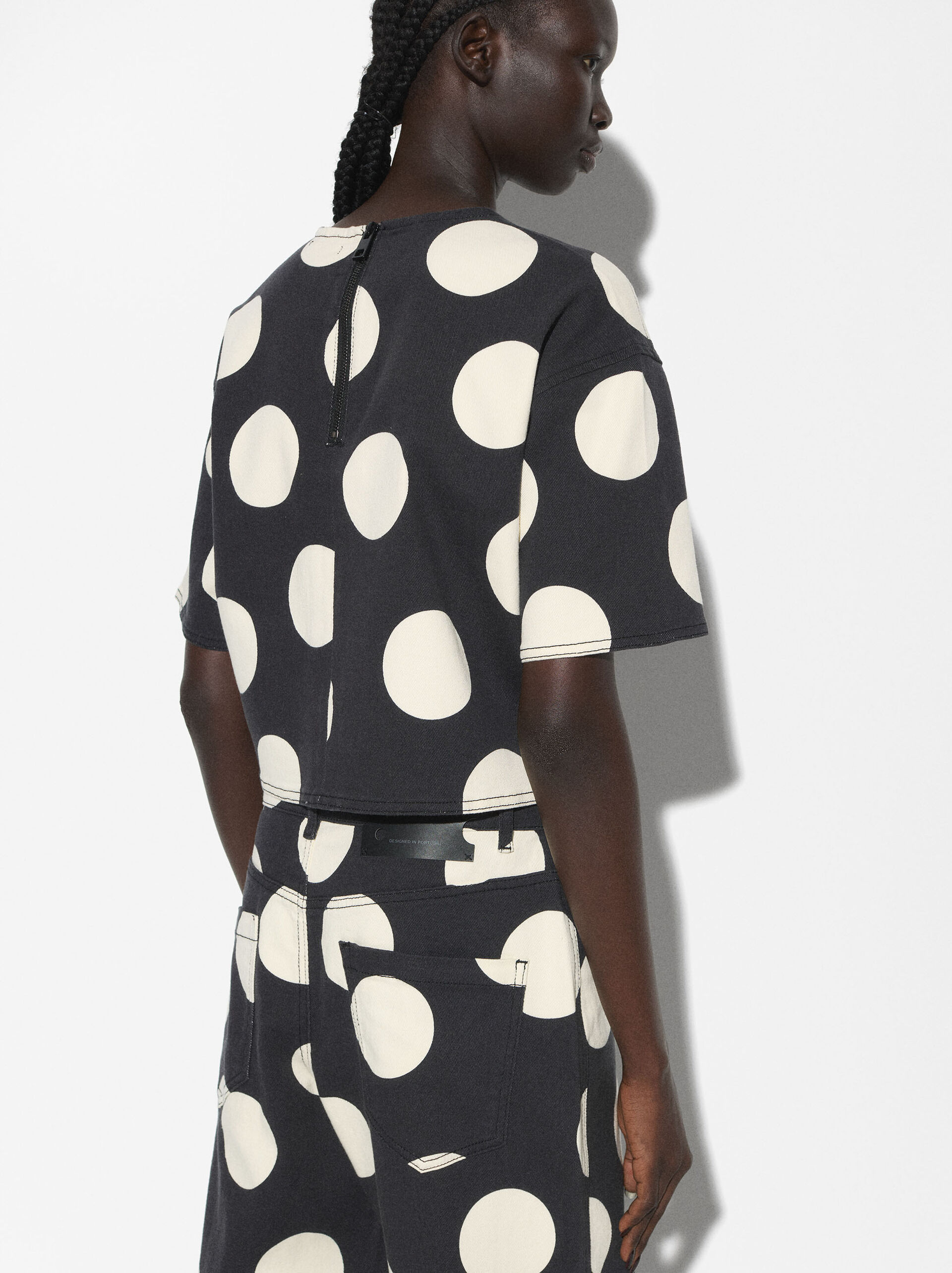Top a pois image number 5.0