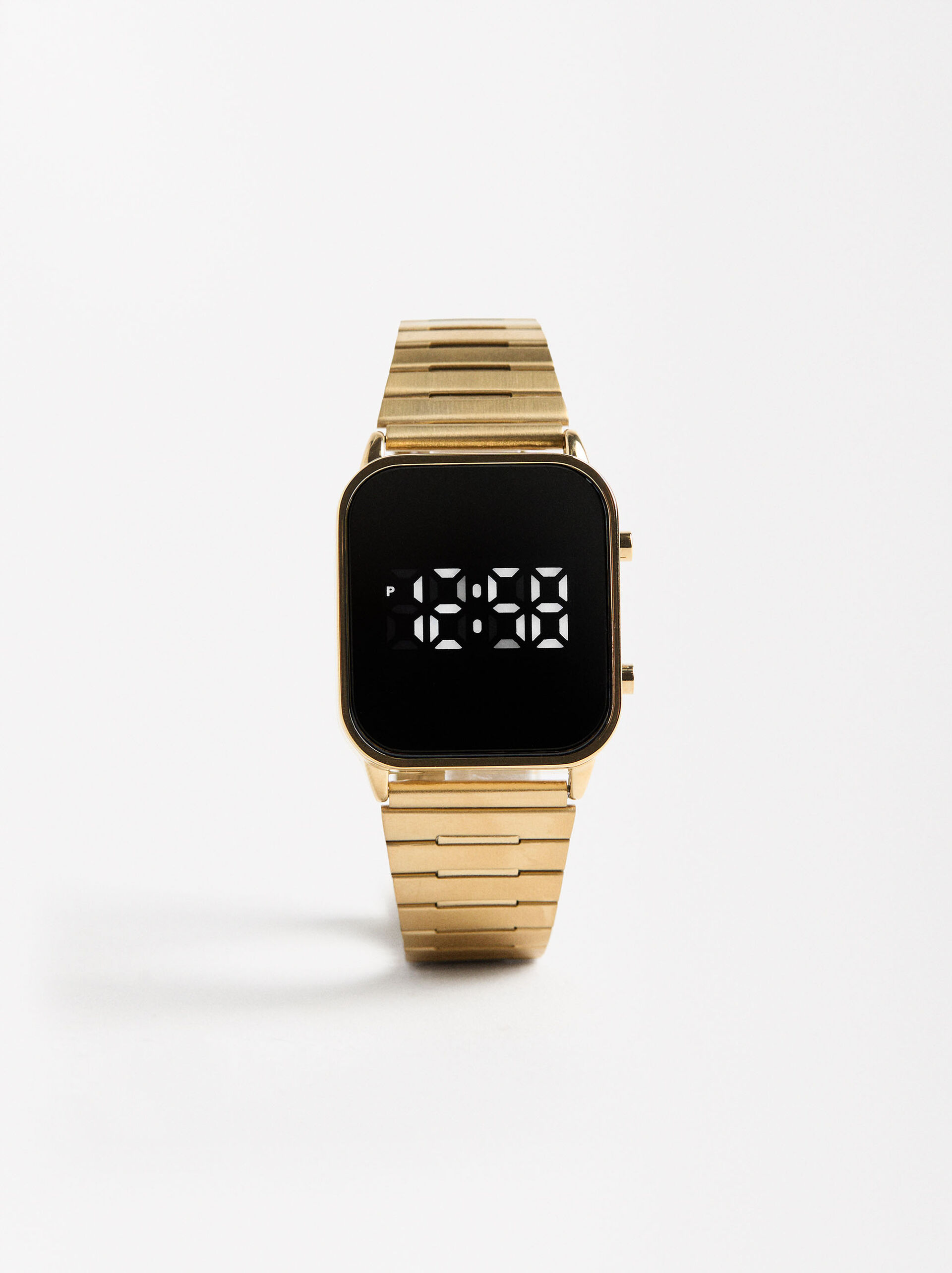 Digital watch with interchangeable straps image number 1.0