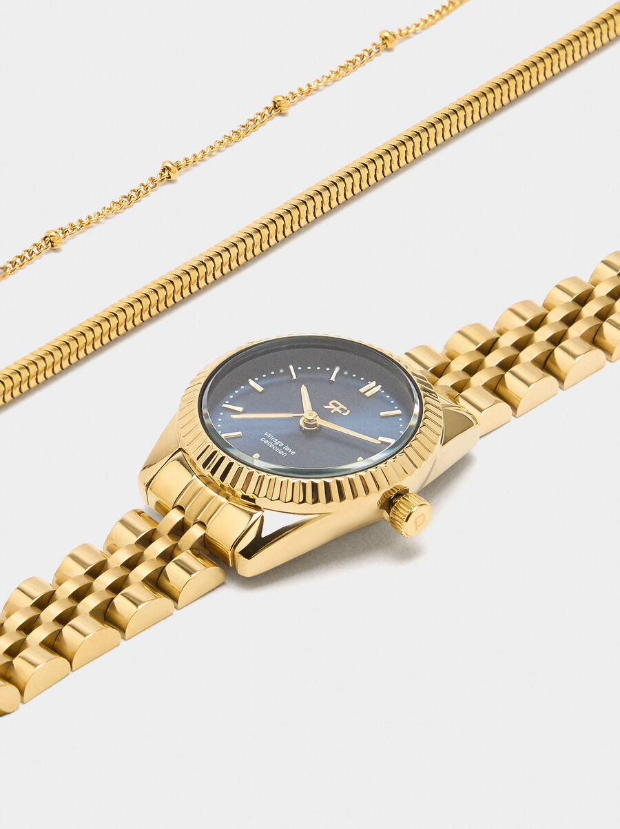 Watch set with bracelets