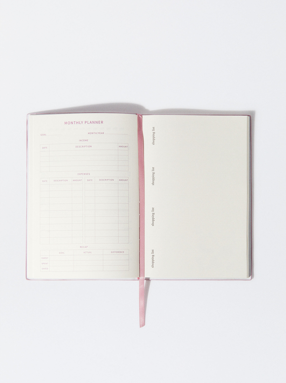 Online Exclusive - Personalized Planner 2024, Pink, hi-res