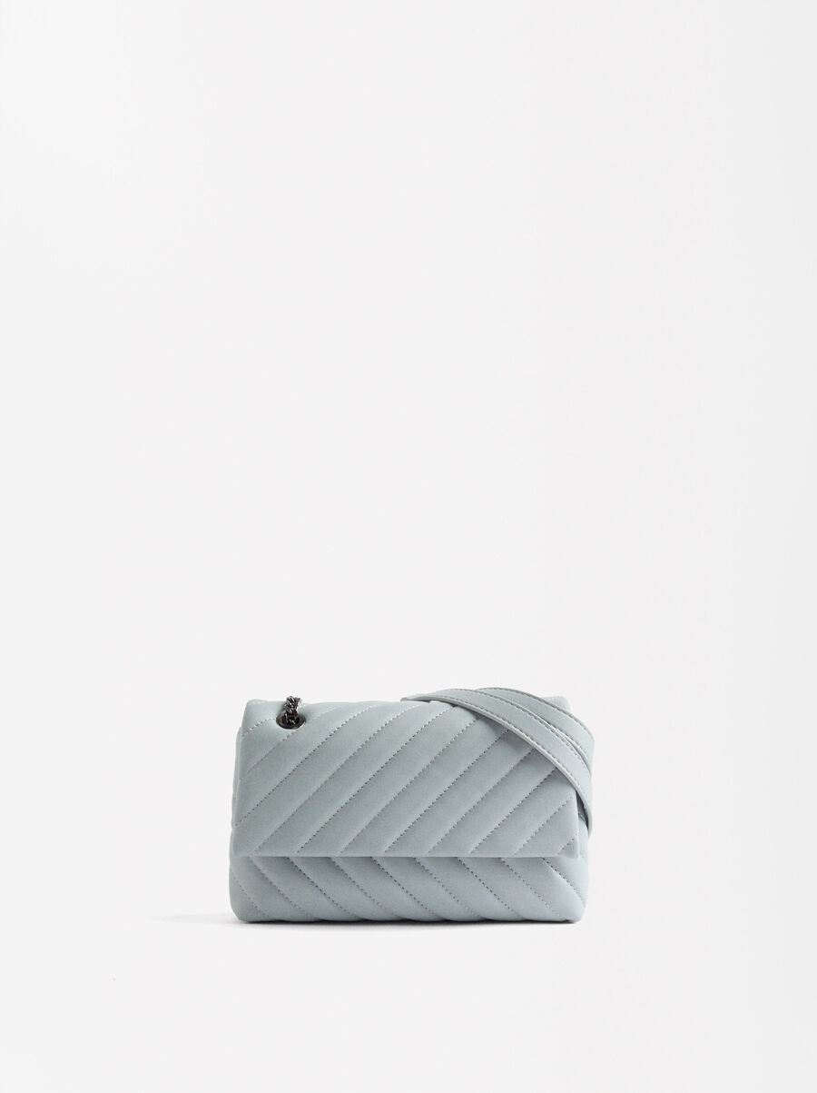 Borsa a spalla trapuntata