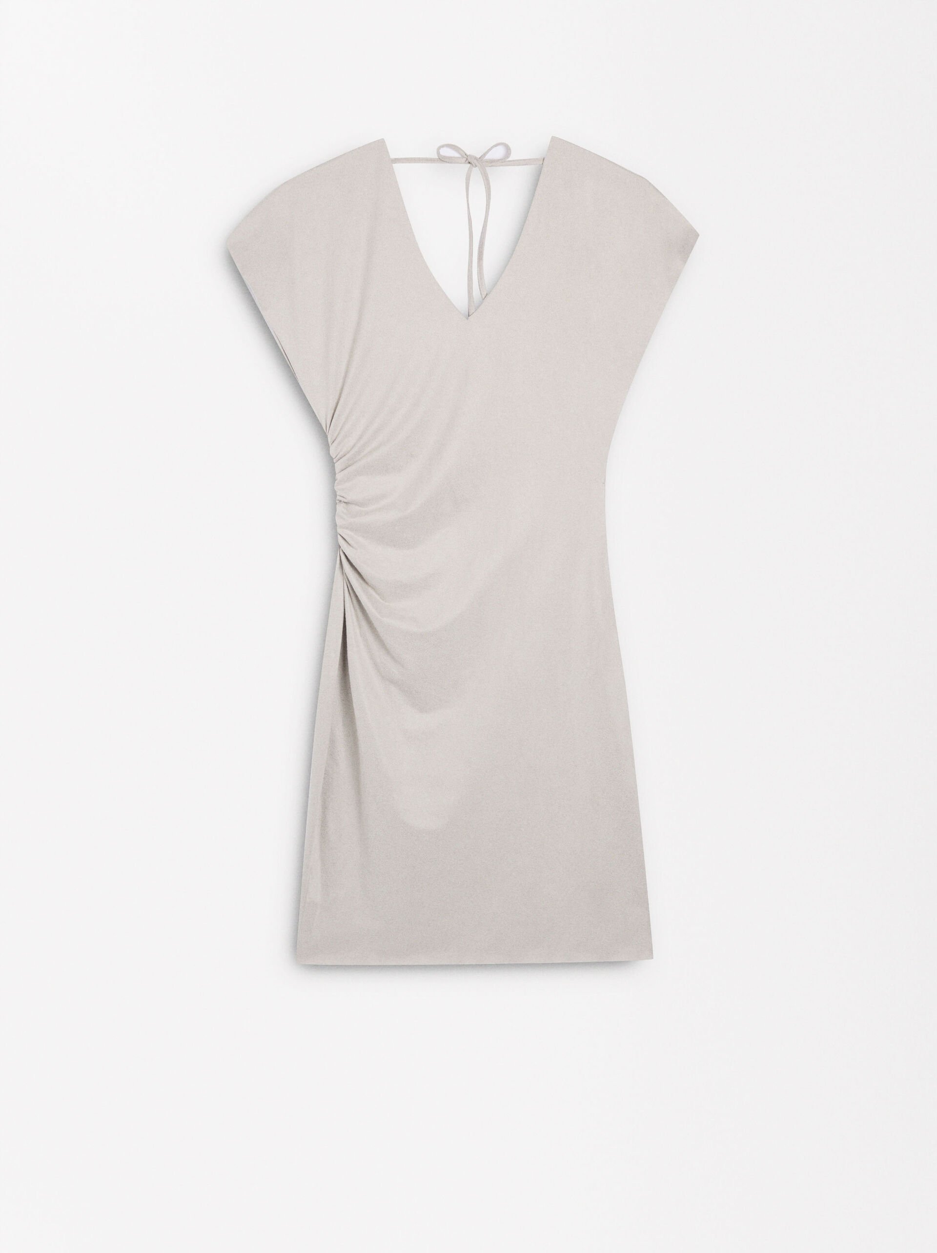 Robe courte avec détail latéral image number 4.0