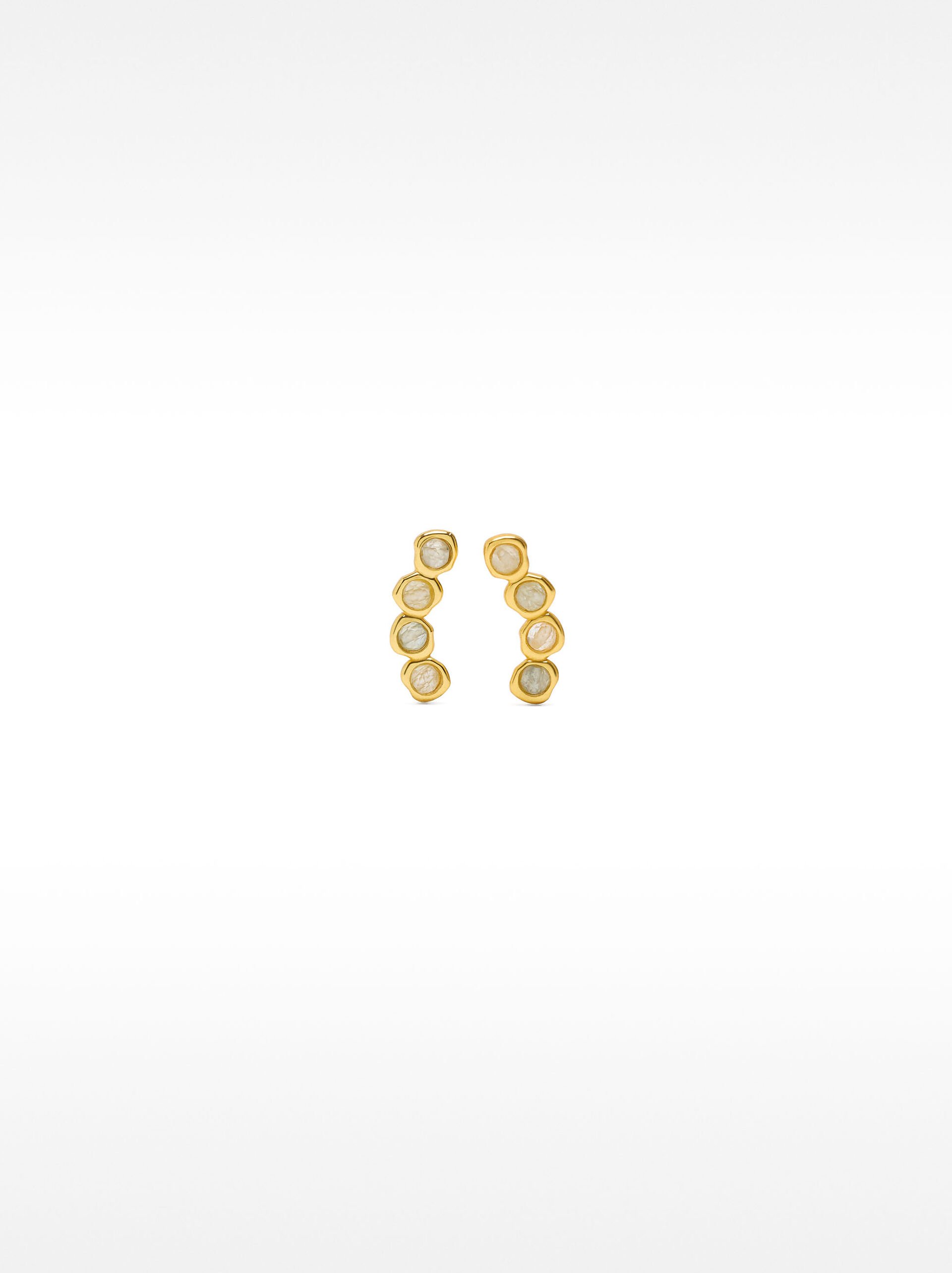 Earrings with zirconia - sterling silver 925 image number 0.0