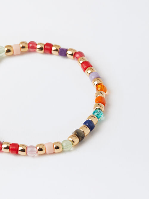 Multicoloured Elastic Bracelet