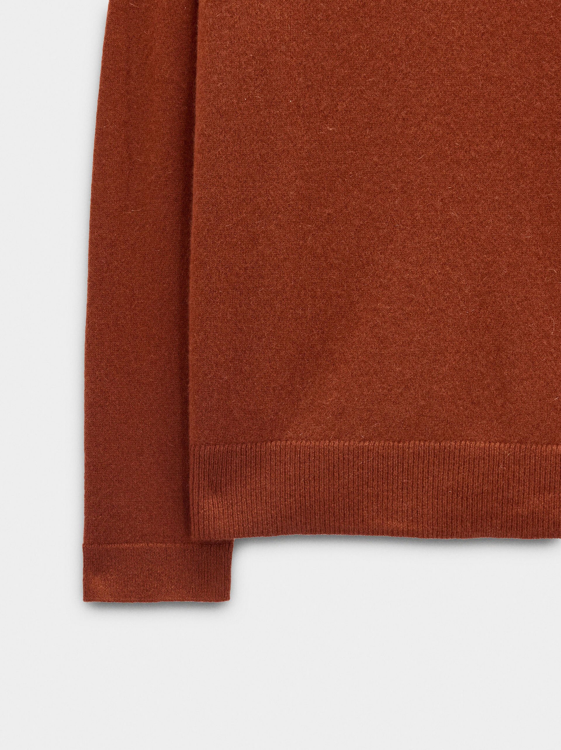 100% cashmere sweater image number 7.0