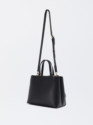 Bolso Tote Everyday Personalizable, Negro, hi-res