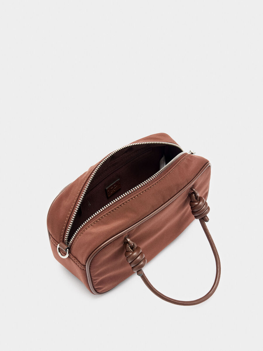 Bolso bowling de nylon