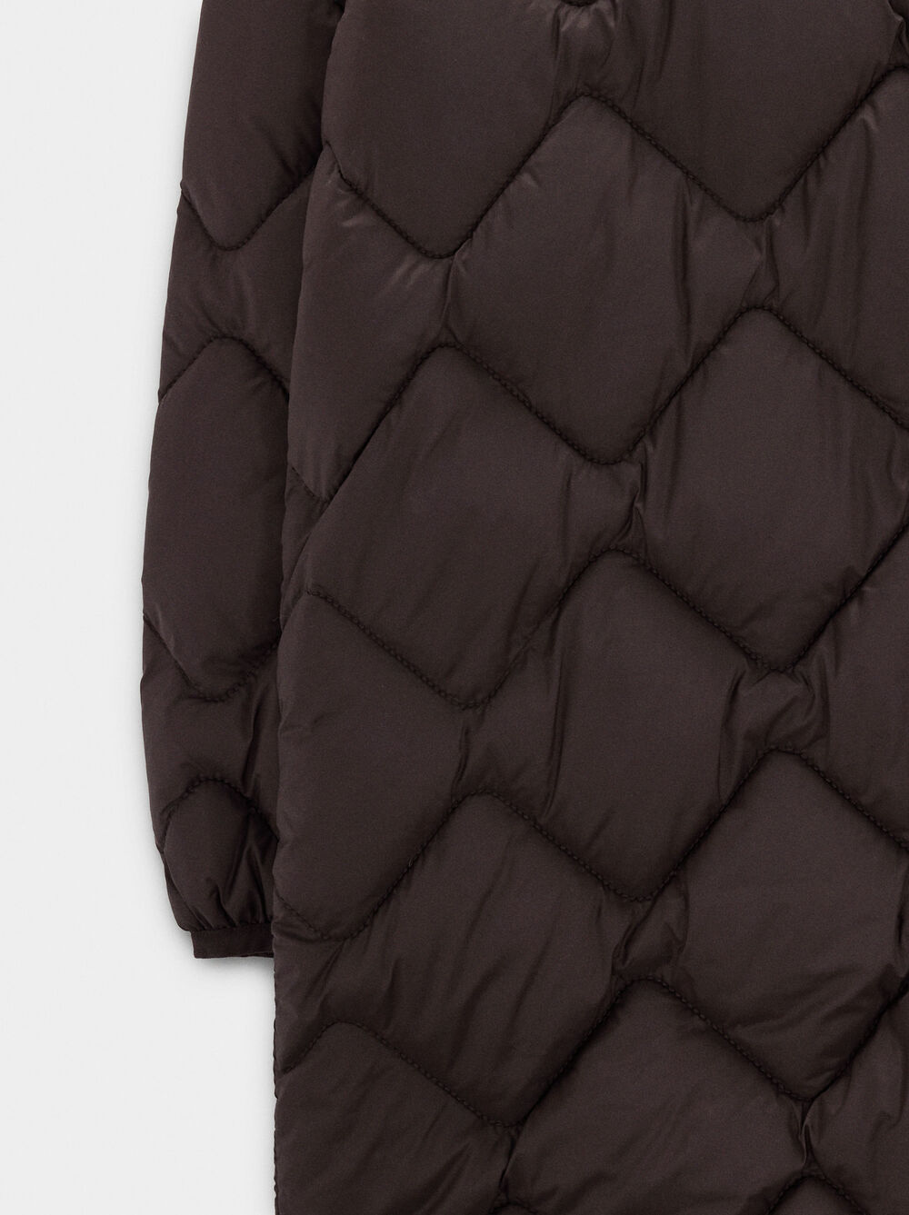 Long padded coat