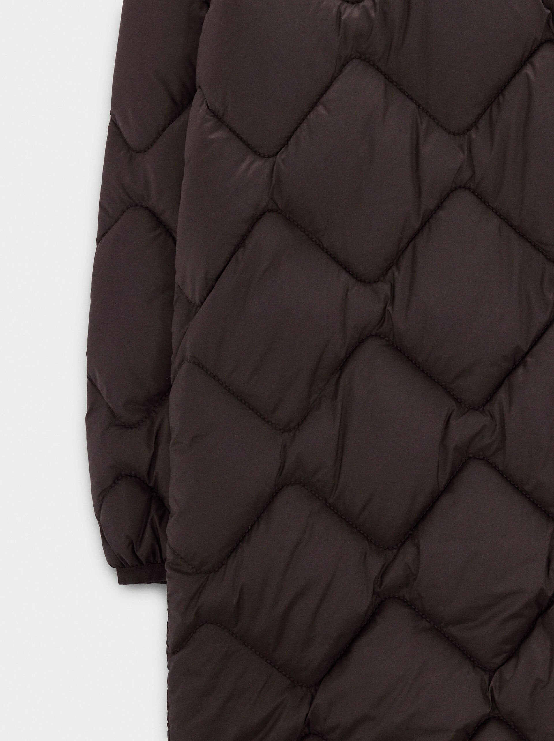 Long padded coat image number 5.0