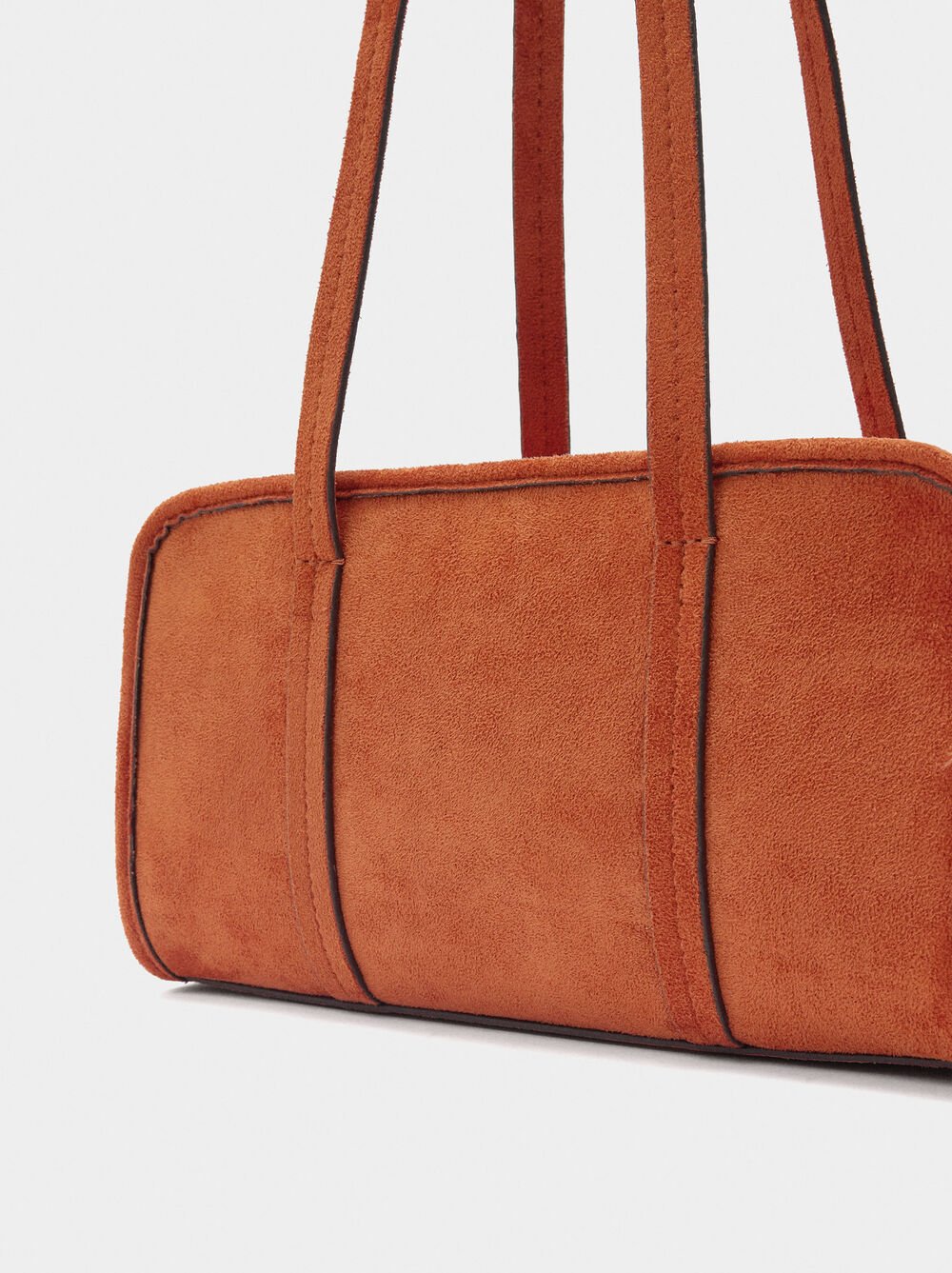 Bowling bag with leather-effect