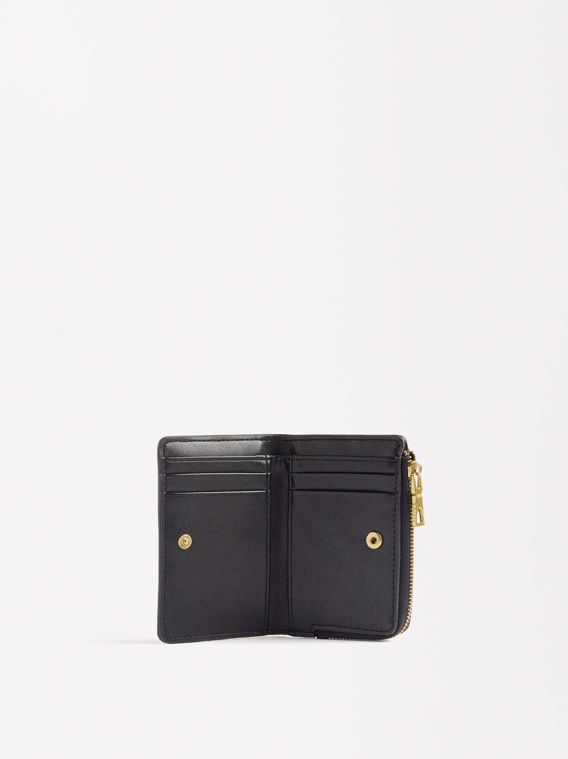 Animal print leather wallet image number 3.0