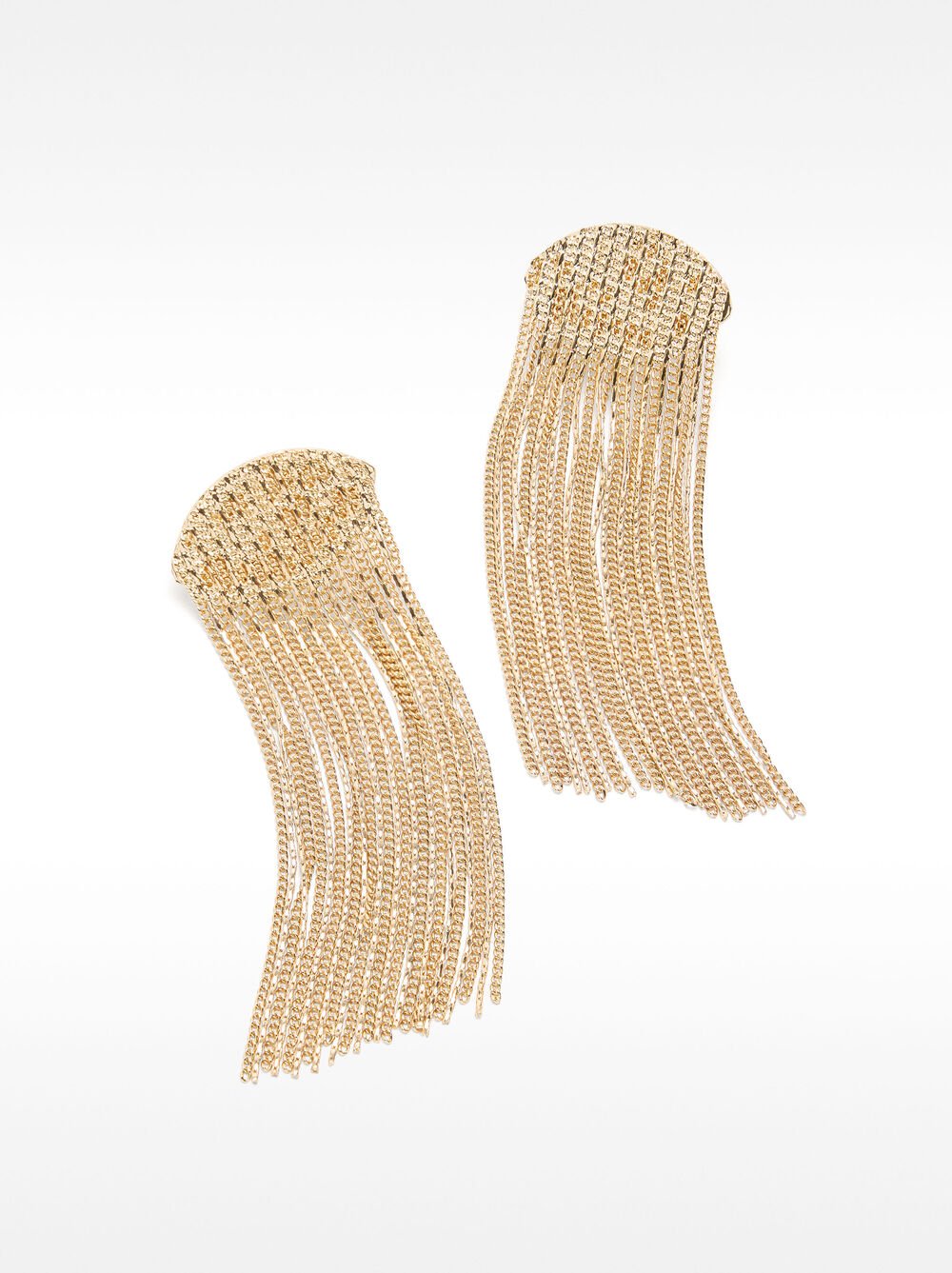Long chain earrings