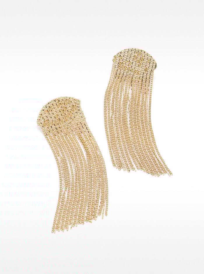 Pendientes largos de cadena