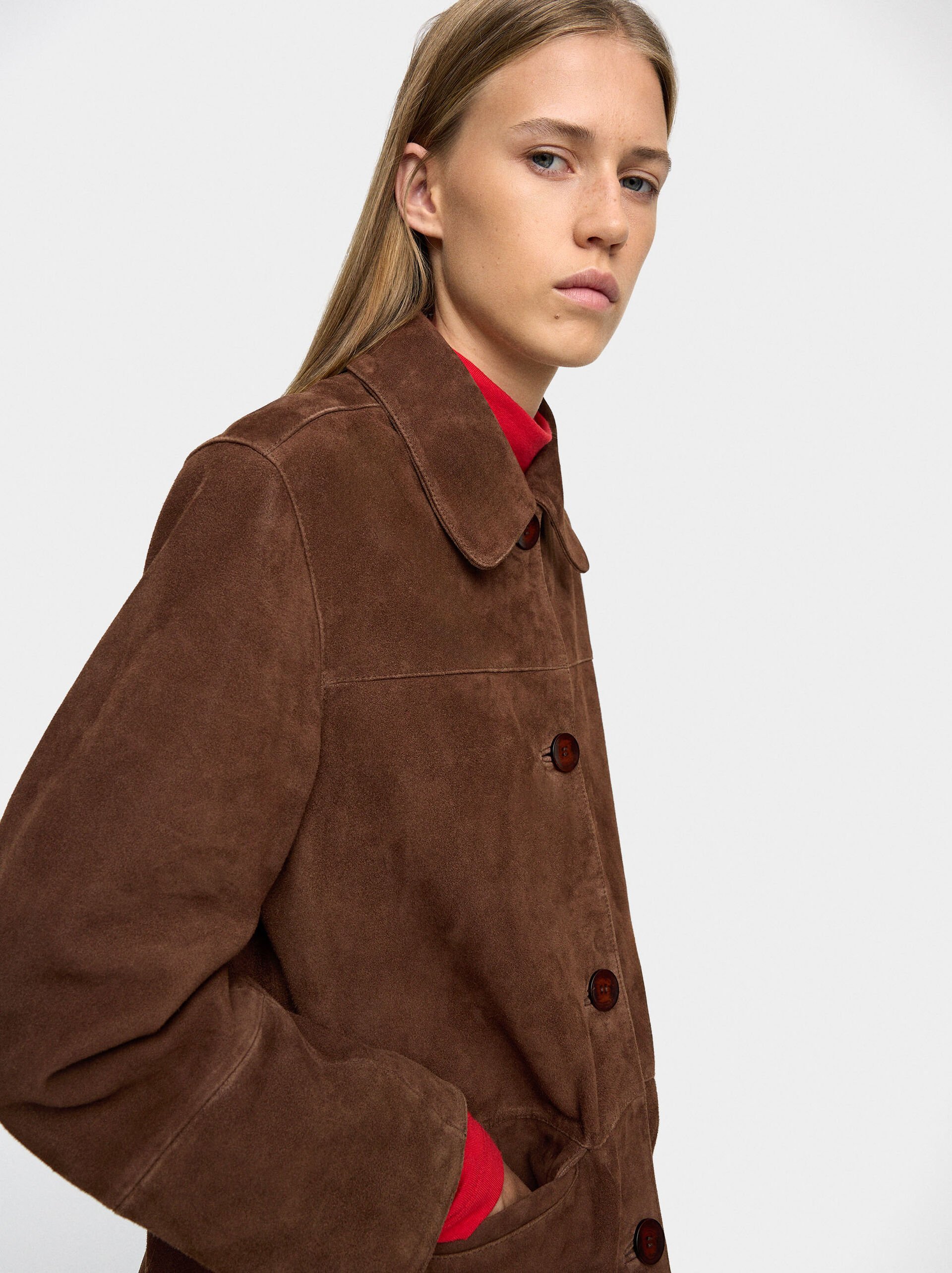Cappotto in pelliccia con tasche image number 2.0