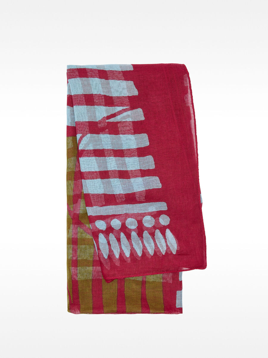 Foulard stampato cotone