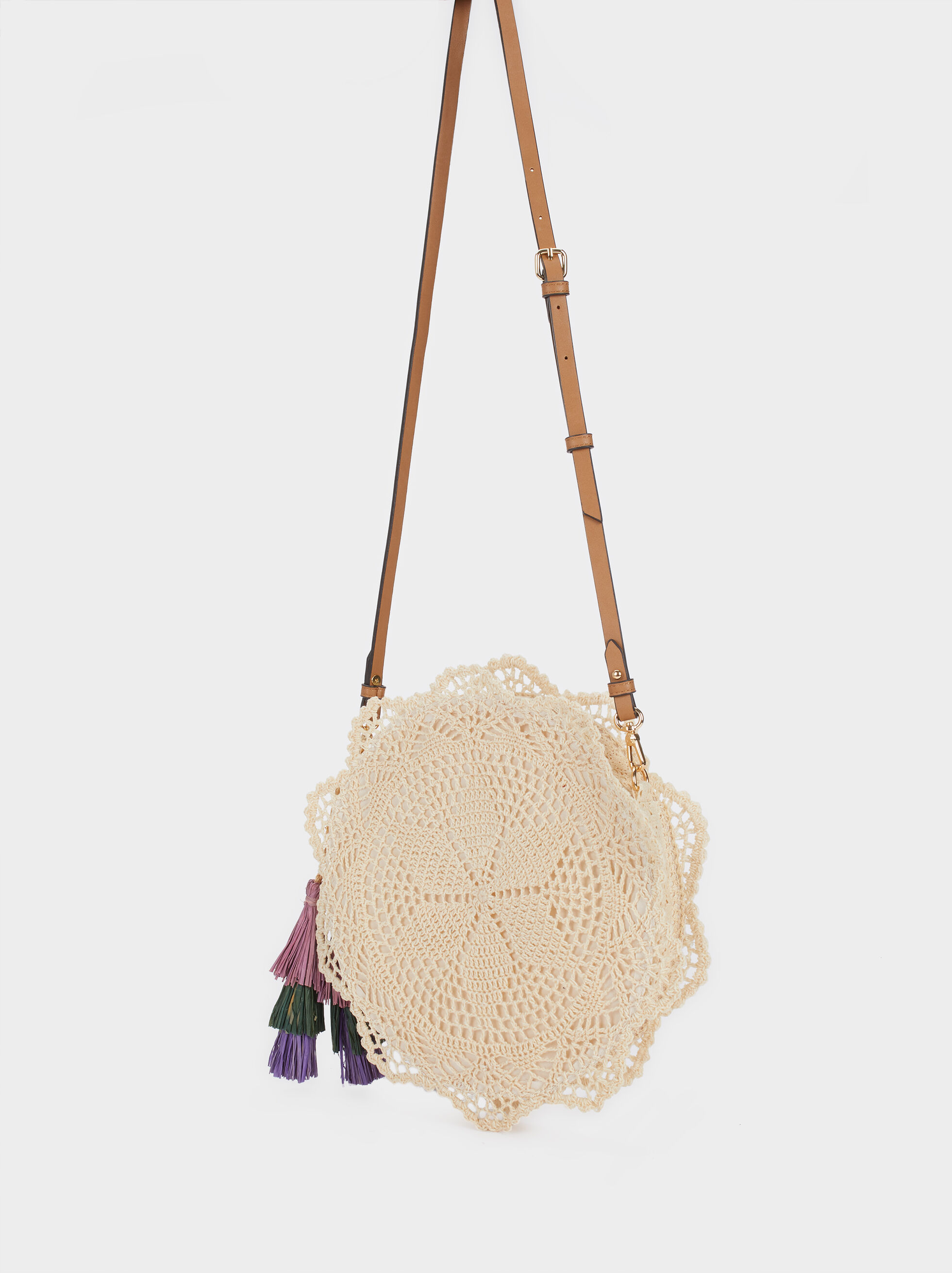 crochet crossbody bag