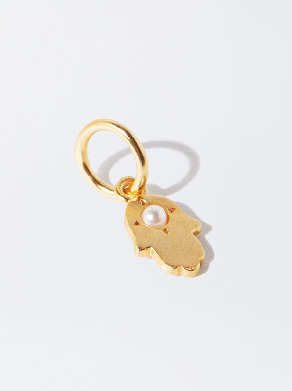 925 silver Hamsa Hand charm