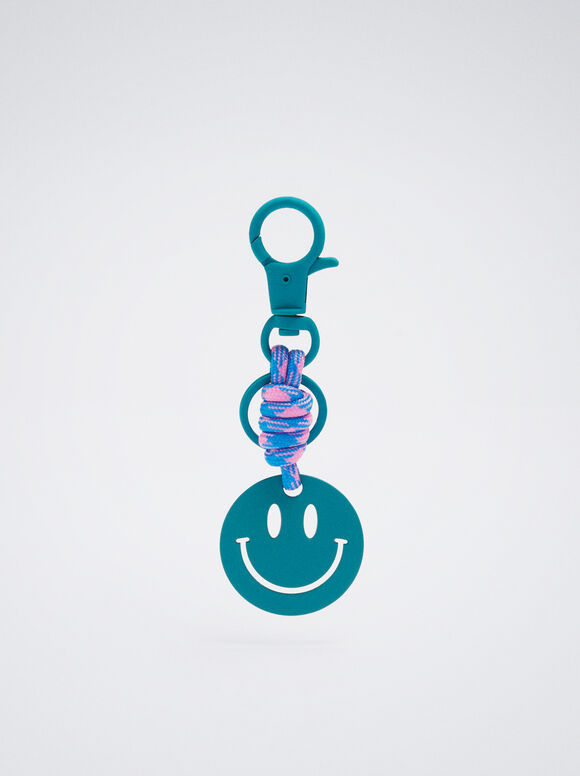 Charm Key Ring, Multicolor, hi-res