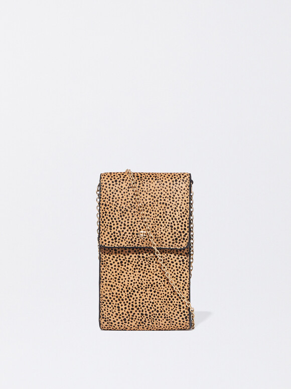 Fur Mobile Phone Bag, Multicolor, hi-res