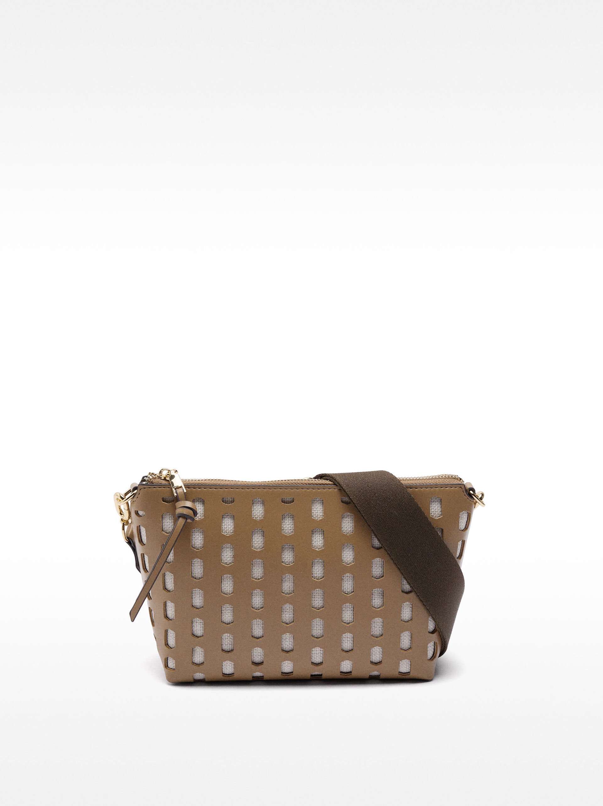 Bolso bandolera perforado image number 0.0