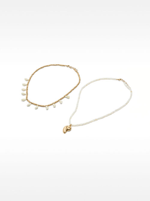 Shell necklace set