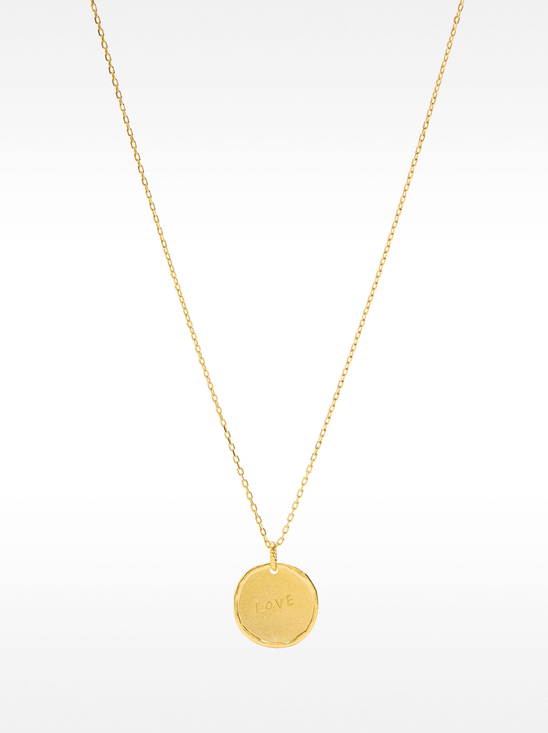 Necklace with medal - 925 sterling silver image number 0.0