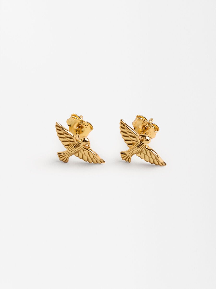 Dove earrings - 925 sterling silver