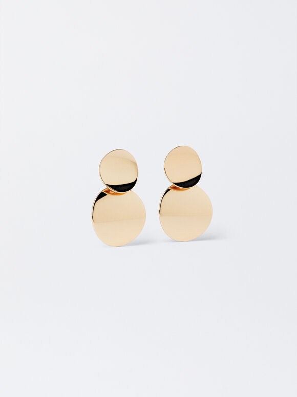 Goldene Ohrringe, Golden, hi-res