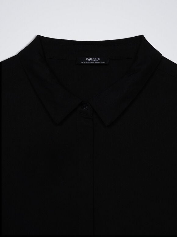 Long-Sleeve Shirt, Black, hi-res