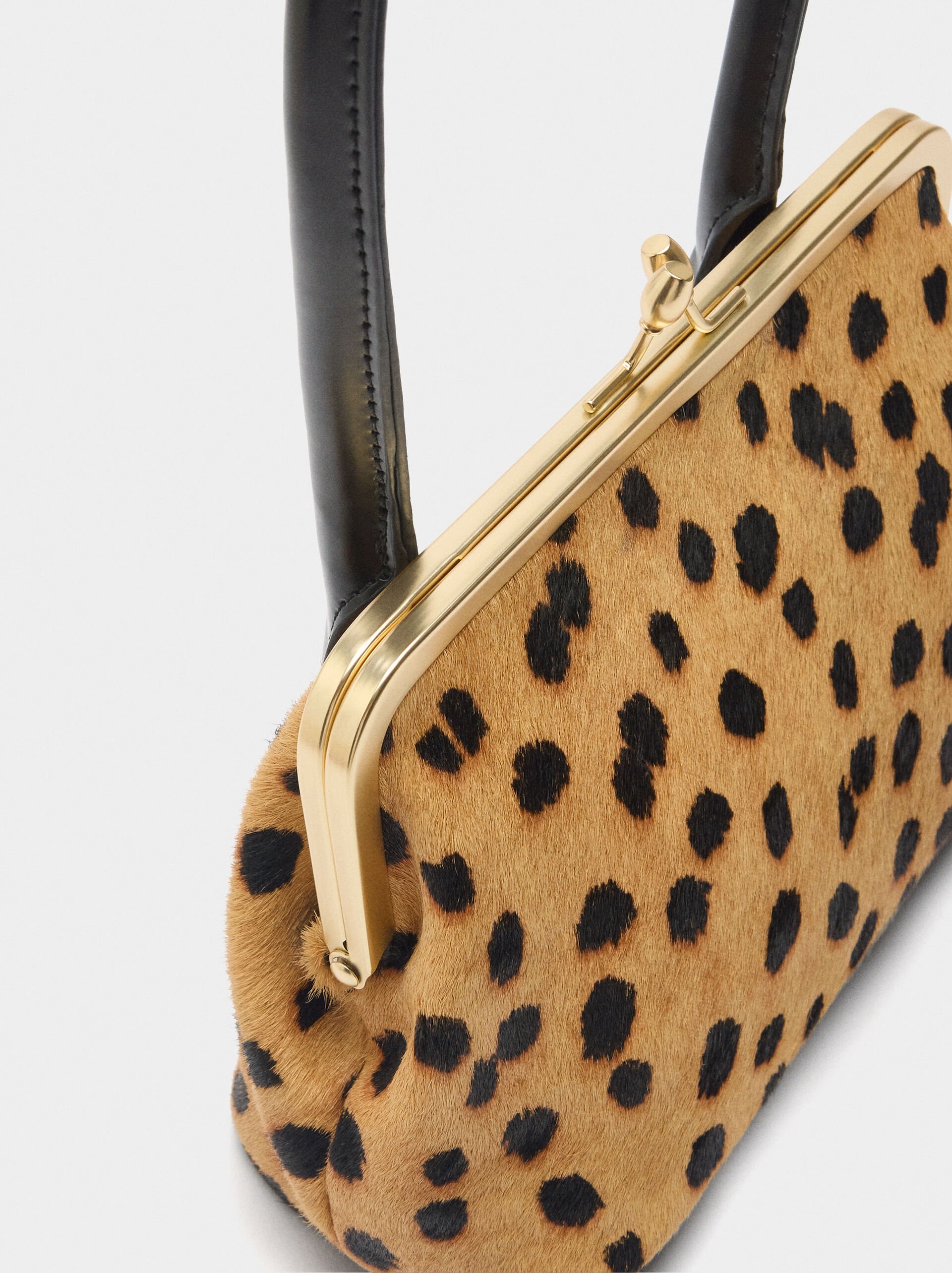 Party bag in animal printed leather image number 1.0