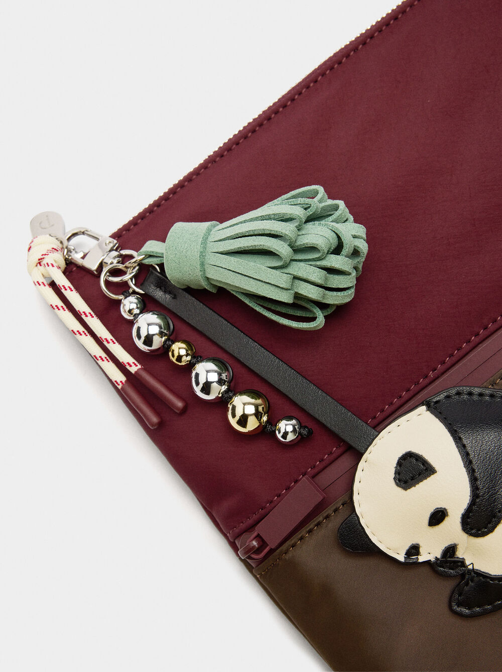 Nylon laptop cover with charm 13"