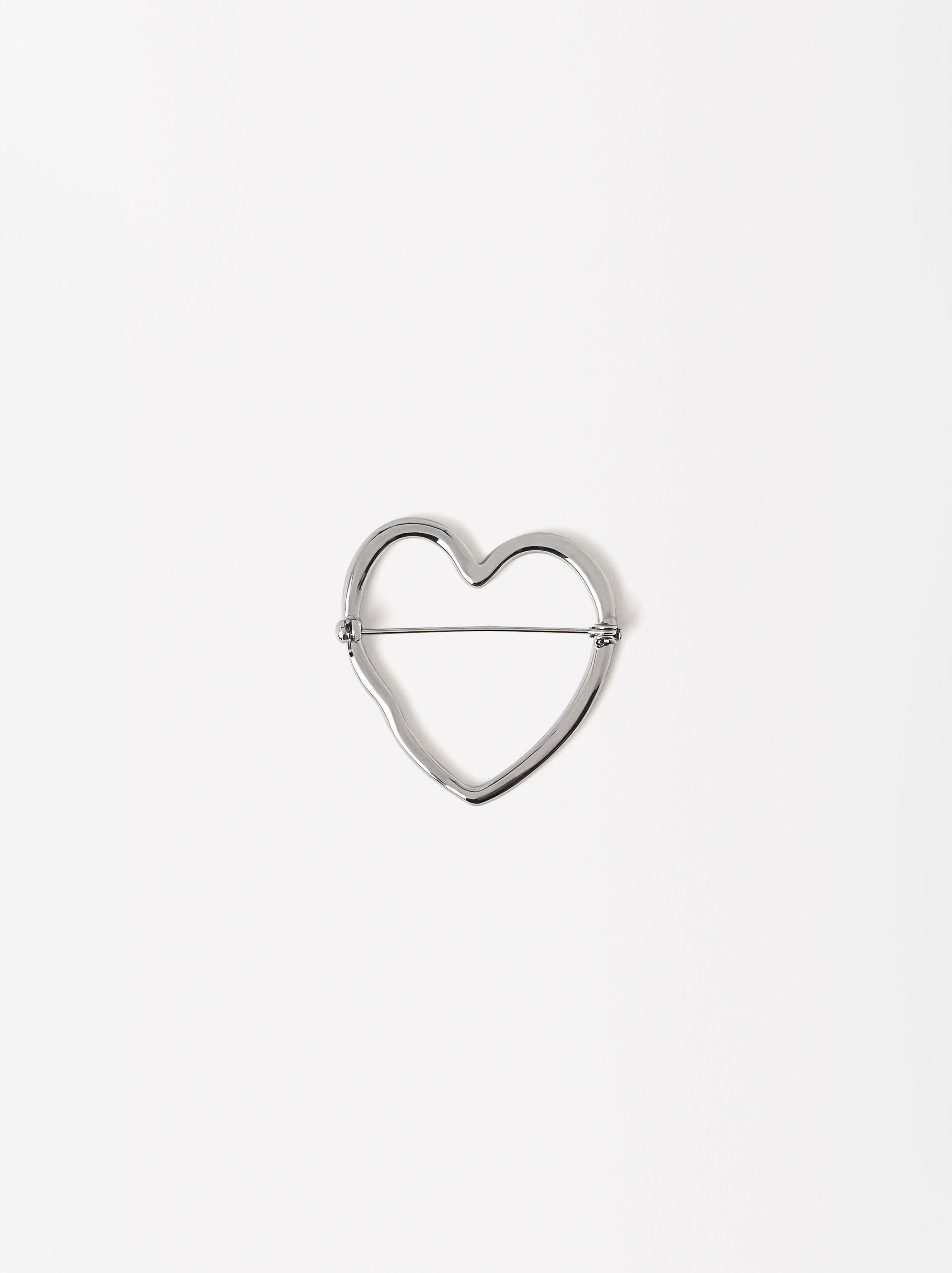 Brooch with heart image number 2.0