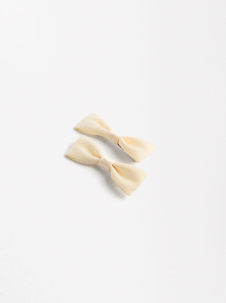 Hairpins with bows