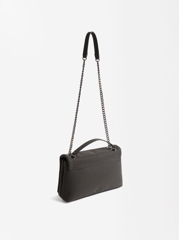 Shoulder bag with soft texture
