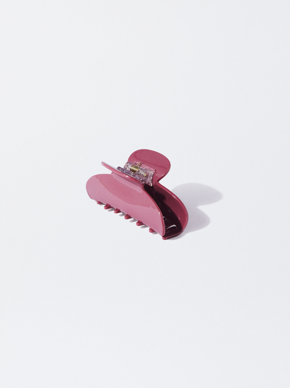 Hair Claw, Pink, hi-res