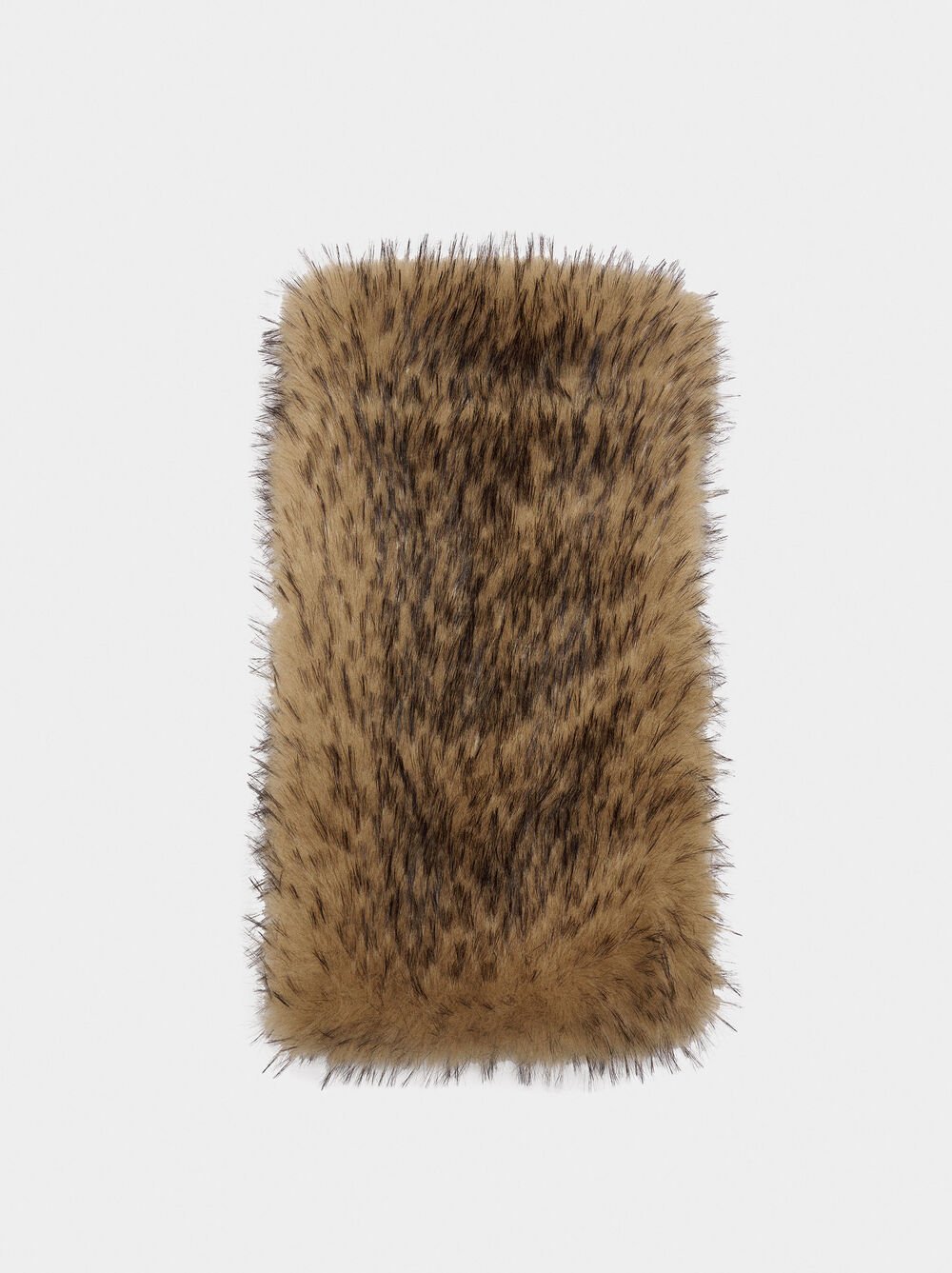 Fake fur stole