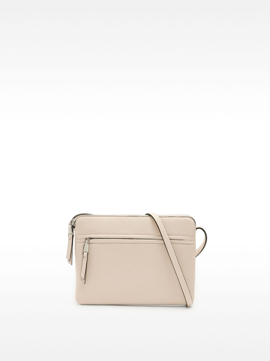 Crossbody bag with outer pocket