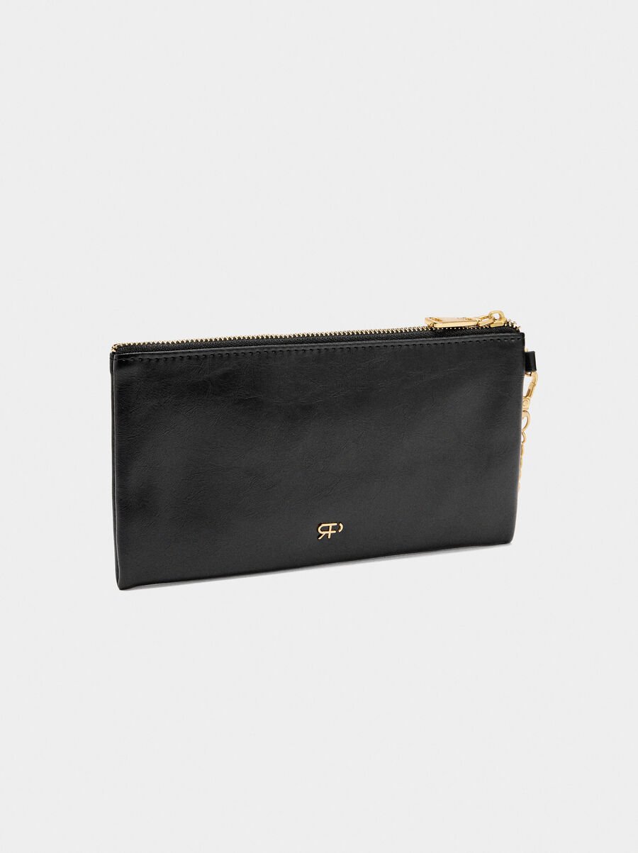 Multi-purpose pouch with cracked effect