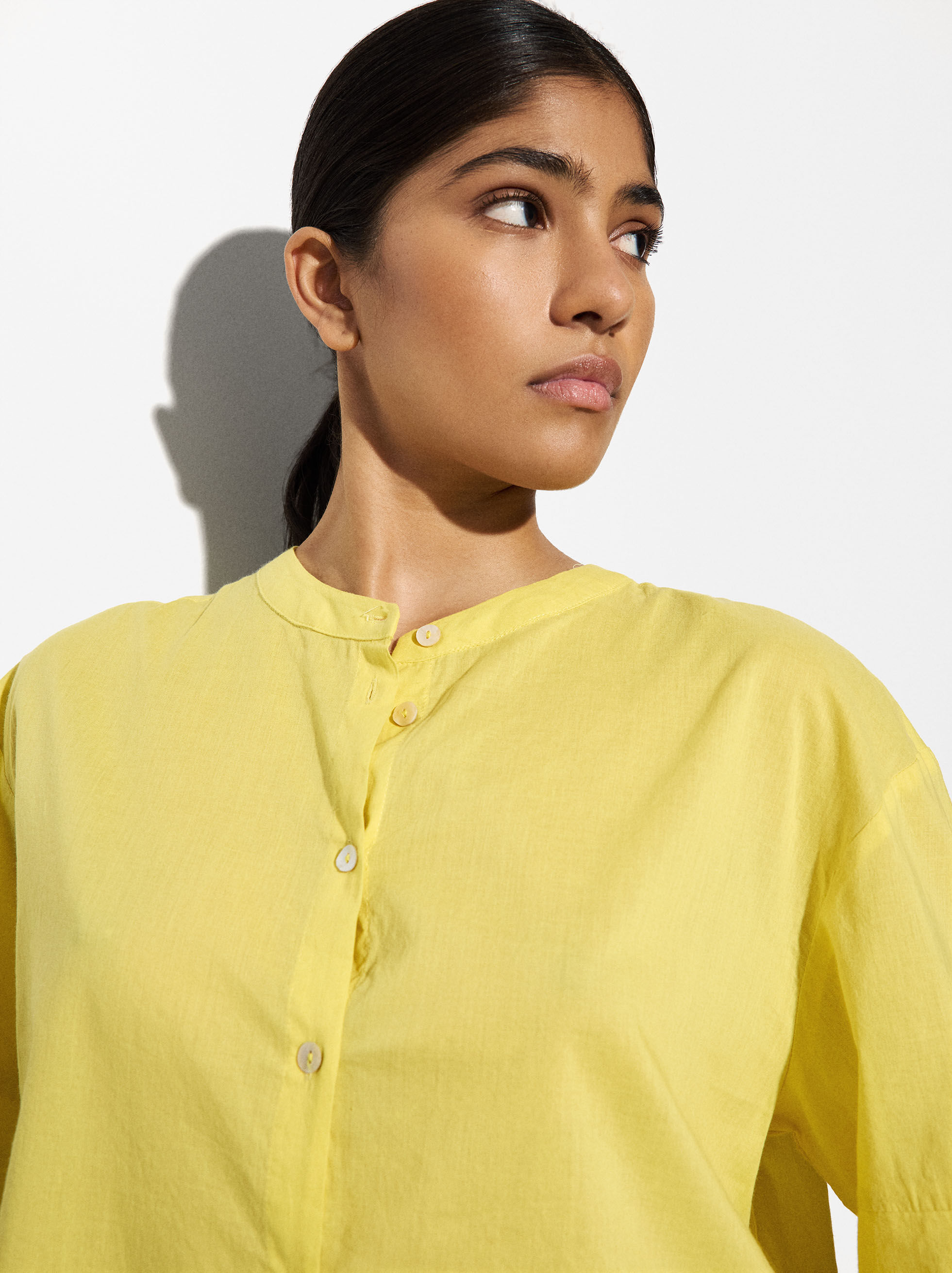 Chemise col mandarin discount