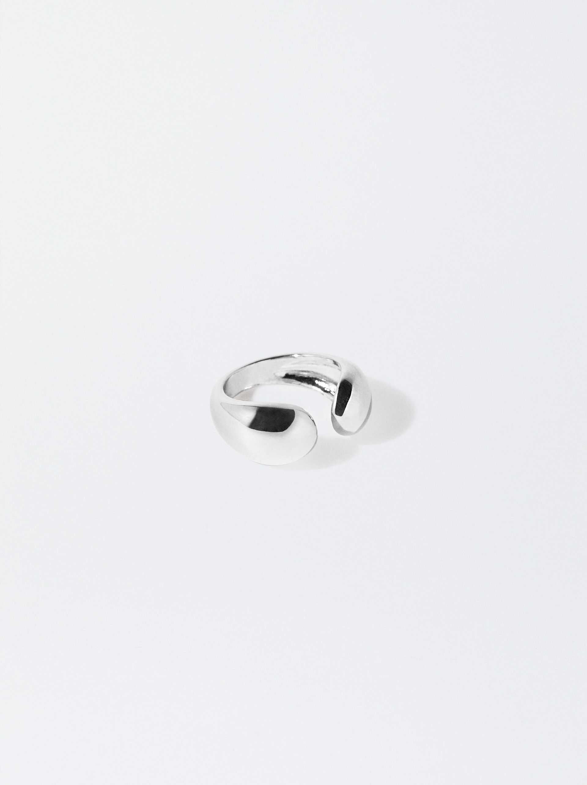 Pinky Finger Silver Ring image number 3.0