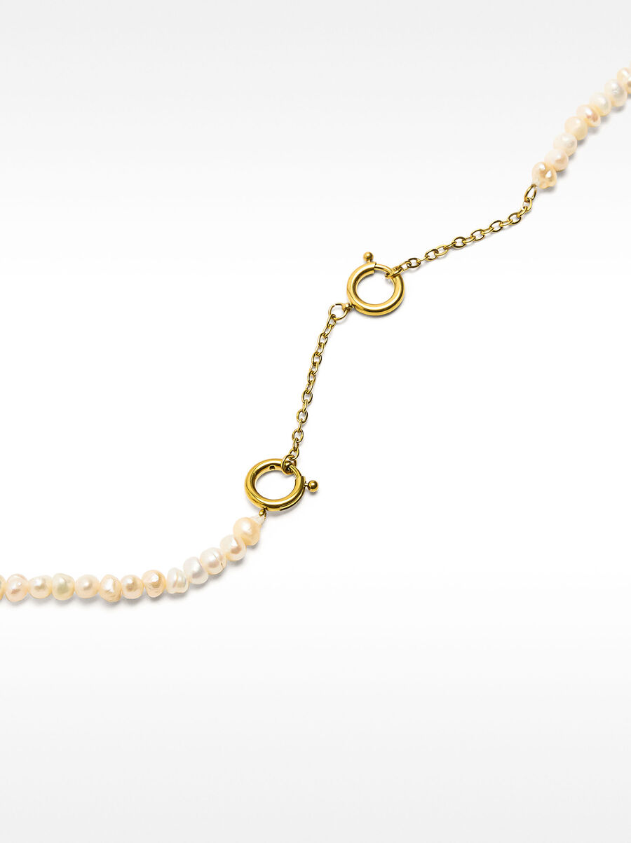 Mini Baroque Freshwater Pearl Necklace
