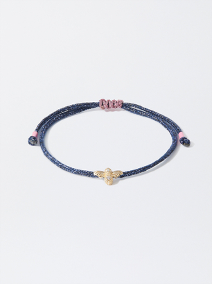 Adjustable Bracelet With Charm, Multicolor, hi-res