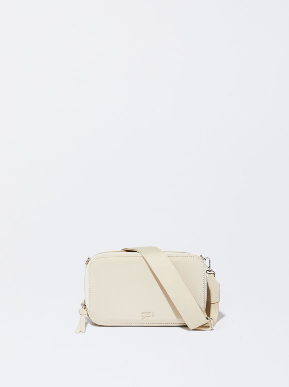 Webbing Strap Crossbody Bag, Ecru, hi-res